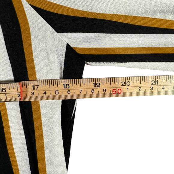 Fig & Flower Striped Floral Blouse | Mixed Print Boho Top | Size Small - Picture 10 of 12